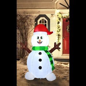 Joiedomi 5' Snowman with Scarf